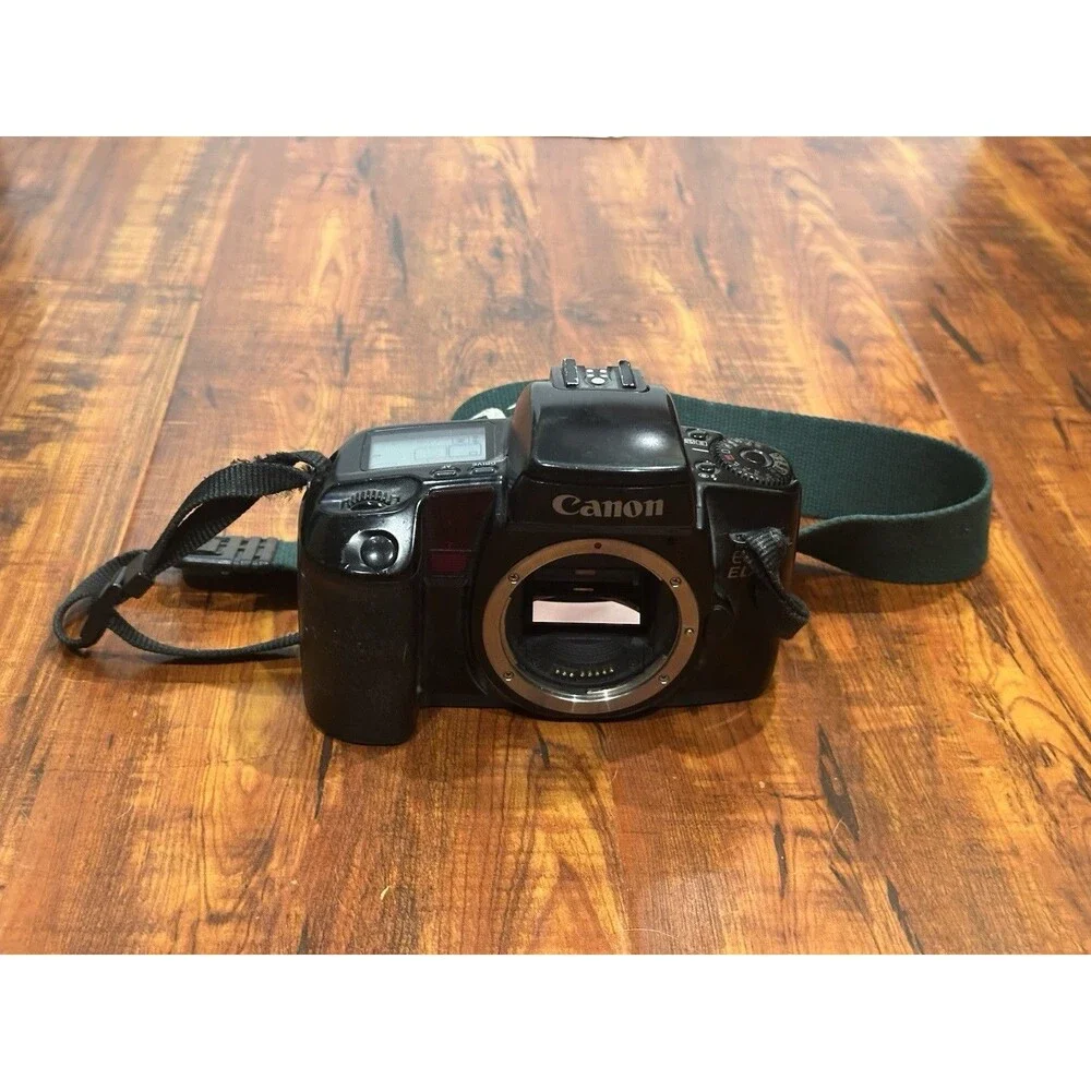 Canon EOS Elan 35mm SLR Film Camera Body - Untested - For Parts & Repair!